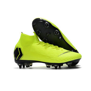 Tacos de Fútbol Profesionales para Entrenamiento en Exteriores, Suela para Terreno Blando, Tobillo Alto, VI <span class=keywords><strong>Cr7</strong></span> SG, Venta al por Mayor de Fábrica - Product Image 2