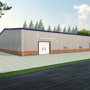 Giá Rẻ Đúc Sẵn Kết Cấu Thép Nhà Máy Kho Kim Loại Khung Hội Thảo Prefab Thép Nhà Máy Công Nghiệp - Product Image 3