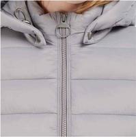Veste d'hiver matelassée légère et respirante imperméable pour femmes, avec capuche, style puffer, pour l'extérieur