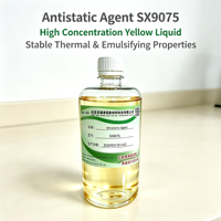Kationisches Antistatikmittel SX9075 Textil-Antistatik-Finish-Hilfsmittel Anti-Pilling-Weichmacher für Polyester-Baumwoll-Stoffe