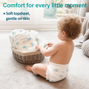 Fraldas Descartáveis Premium para Bebês Atacado Respirável Macia Alta Absorção Prevenção de Vazamentos 3D Certificadas ISO OEM em Lote - Product Image 5