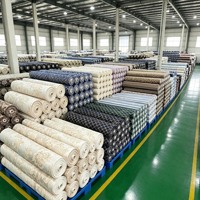 Tissu d'ameublement uni tissé double face respirant, résistant aux rayonnements et à l'abrasion, 100 % polyester microfibre, directement de l'usine