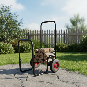 U-jump Industrial Two-Wheel Metal Platform <strong>Storage</strong> <strong>Mover</strong> Rolling Dolly Hauler OEM Customized Support Trolley 120KG Load Capacity - Product Image 4