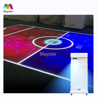 Projecteur de réalité augmentée Système de jeu d'apprentissage interactif Projection mobile au sol/sol tout-en-un interactif
