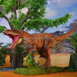 Dinosaure T-Rex animatronique de 6 m, modèle réaliste et mobile pour parcs à thème, parcs d'aventure et décoration de jardin avec options personnalisables - Product Image 3