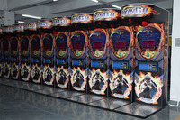 Machine de boxe d'arcade Hercules Kick Boxing avec fonction de lancer de monnaie, test de force de coup de poing, musique et fonction de retest de force, modèle Dragon