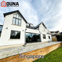 Ventana Corredera de Aluminio Resistente a Huracanes, Aislamiento Térmico, para Proyectos de Ingeniería en Singapur, Marca OUNA