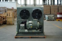 Unité de condensation semi-hermétique à piston en H, refroidie par air, basse température pour chambre froide et congélateur, 2HP-50HP R404A