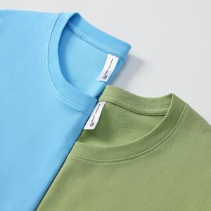 Abbigliamento genitore-bambino di alta qualità 100% <span class=keywords><strong>cotone</strong></span> 180gsm uomini donne Unisex su misura in bianco <span class=keywords><strong>abiti</strong></span> Casual da uomo Camisetas - Product Image 4