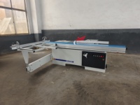 Scie à panneaux horizontale à table coulissante de précision à haute efficacité pour la coupe du bois, 3200 mm, moteur 4 kW, multi-tension (220-380 V)