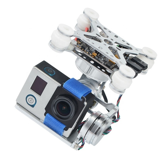 Uangel 3 Axis Brushless Gimbal Camera Mount & 32bit Storm32 Controller Broad for Gopro3 Gopro4 SJ4000 Xiaoyi Camera DIY FPV