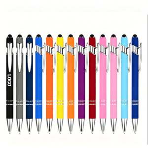 Bolígrafo de Metal de Lujo al por Mayor para Oficina, con Punta Táctil para Tablet, Personalizable con Logotipo, Regalo Publicitario Portátil - Product Image 5