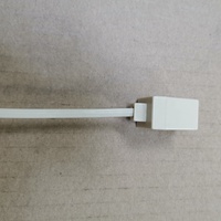 Kabel Adaptor Tembaga Cat 5e RJ45 Male ke RJ11 Female 8P4C dengan Jaket PVC untuk Penggunaan Telekomunikasi