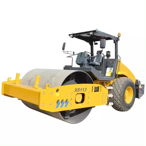 Rodillo Vibratorio de Un Solo Tambor XS113E de 11 Toneladas, Máquina Compactadora de Carreteras Rentable - Product Image 1
