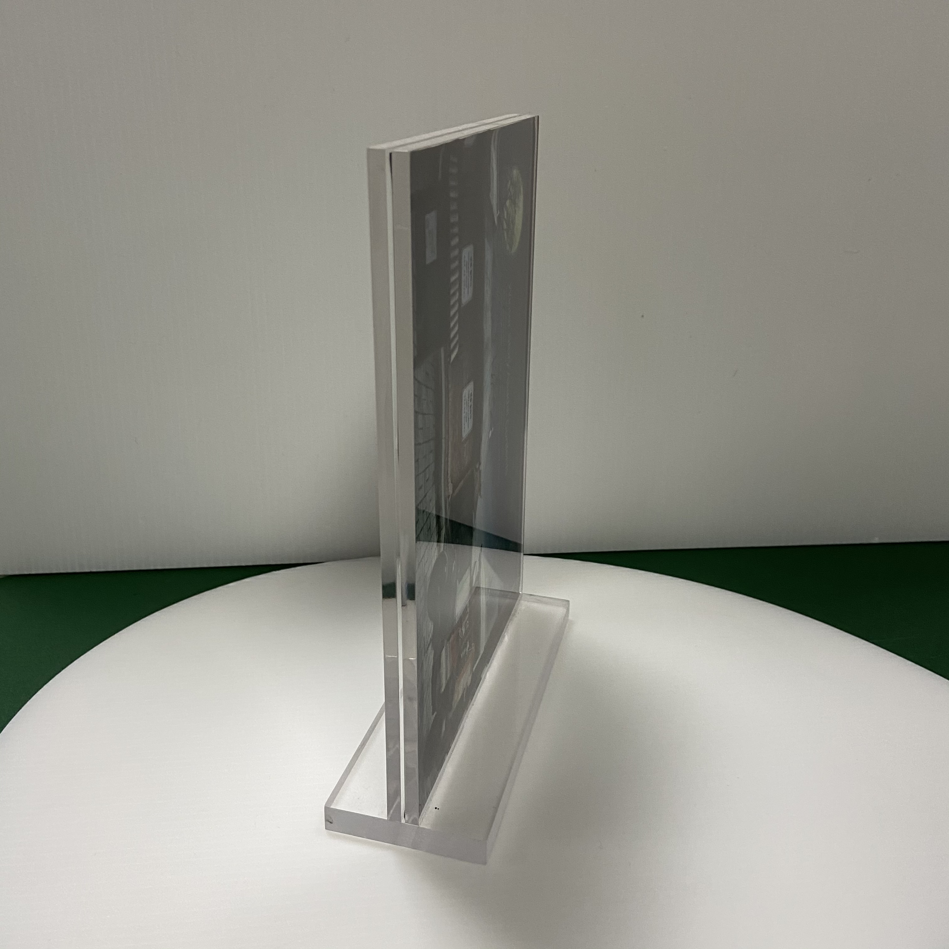 Индивидуальный ПВХ пластик УФ Печатный акриловый прозрачный акрил для предупреждения