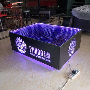 Muebles de <span class=keywords><strong>Bar</strong></span> Modernos para Discotecas, KTV, Club Nocturno, Mesa Cubo LED, Muebles de Salón para Hookah, Juego de Sofás, Mesa Central - Product Image 3