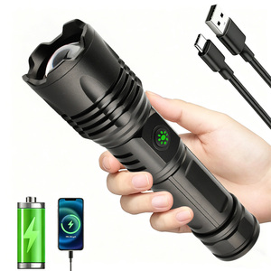 26650 usb flashlight rechargeable 1200 lumens UltraFire T4 Tactical Only Flashlight C charging 26650 Zoom Flashlight China Trade,Buy