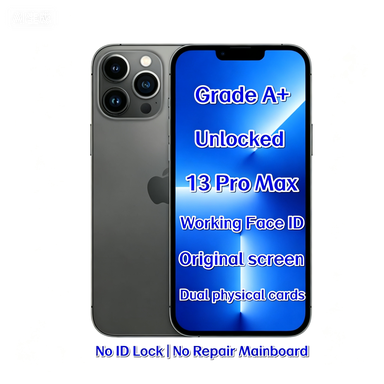 Wholesale Used for 13 Pro Max Graphite 256GB 5G 6GB RAM High Quality Global Version Unlocked Smartphone Bulk