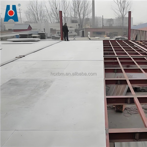Panneau en fibrociment silicate de calcium gris industriel moderne, imperméable et ignifuge, matériau de construction - Product Image 2