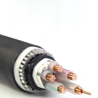 Cable de Energía Industrial Blindado XLPE LSZH 0.6/1kV, Cobre Libre de Oxígeno, Estándar IEC para Estaciones de Energía, Fabricante OEM