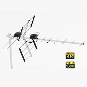 Antenne numérique multifonctionnelle Gongren, antenne super active, antenne TV longue portée, antenne TV extérieure avec amplificateur - Product Image 1