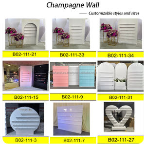 LEDA Wholesale Large Party Floor Display Racks Party Event <b>Wall</b> Display Racks Backdrops for Party <b>Wedding</b> Event <b>Decorations</b> - Product Image 5