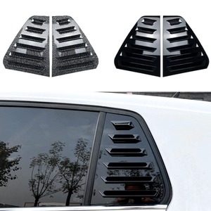 For VW Golf MK7 7.5 2013-2019 Body Kit Rear <b>Window</b> Shutter Cover Trim <b>Window</b> Louver Side <b>Vent</b> Trim Car Accessories - Product Image 2
