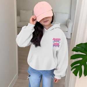 เสื้อฮู้ดน่ารักสไตล์ Preppy Kawaii สำหรับสาวๆ ลายกราฟิกสาวน้อยเวทมนตร์ พิมพ์ลายตัวอักษร ผ้าฝ้าย - Product Image 4
