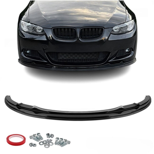 Splitter anteriore per BMW E92 / E93 PRE-LCI (06-10) con Sport M, nero lucido - Product Image 1