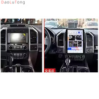 Autoradio Android 14,5 pouces pour Ford Raptor F150 2015-2019, style Tesla, GPS, lecteur multimédia vidéo, écran tactile IPS