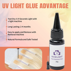 Kit de Lámpara UV Mini con Logotipo Personalizado OEM, <span class=keywords><strong>Luz</strong></span> <span class=keywords><strong>Ultravioleta</strong></span> Impermeable <span class=keywords><strong>para</strong></span> Herramientas de Extensiones de Cabello, Set de Entrenamiento Profesional - Product Image 4