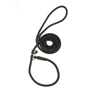 कारखाने थोक नायलॉन कुत्ते लीश टिकाऊ पालतू पट्टा श्रृंखला आउटडोर कुत्ते चलने वाला पट्टा - Product Image 5