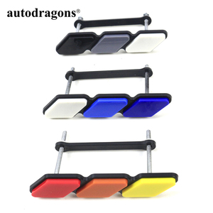 Autodragons – Étiquettes de voiture à LED dégradées 3 couleurs (rouge, bleu, noir, or, vert) pour calandre avant Tacoma, 4Runner, Tundra - Product Image 5