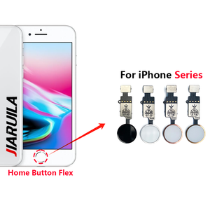 Nút <span class=keywords><strong>home</strong></span> Flex + mở rộng Flex cho <span class=keywords><strong>iPhone</strong></span> 8 7 6S 6 cộng với 5S <span class=keywords><strong>5</strong></span> cảm ứng ID trở lại vân tay kết nối Flex sửa chữa Cáp thay thế - Product Image 1