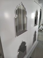 Décor de scène pour événements festifs de bonne qualité, toile de fond blanche pour mariage, arche de mariage, toile de fond personnalisée en PVC blanc