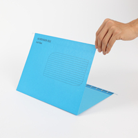 Dossier de classement suspendu en papier A4/FC recyclable Produit de classement écologique avec dossier de présentation coloré