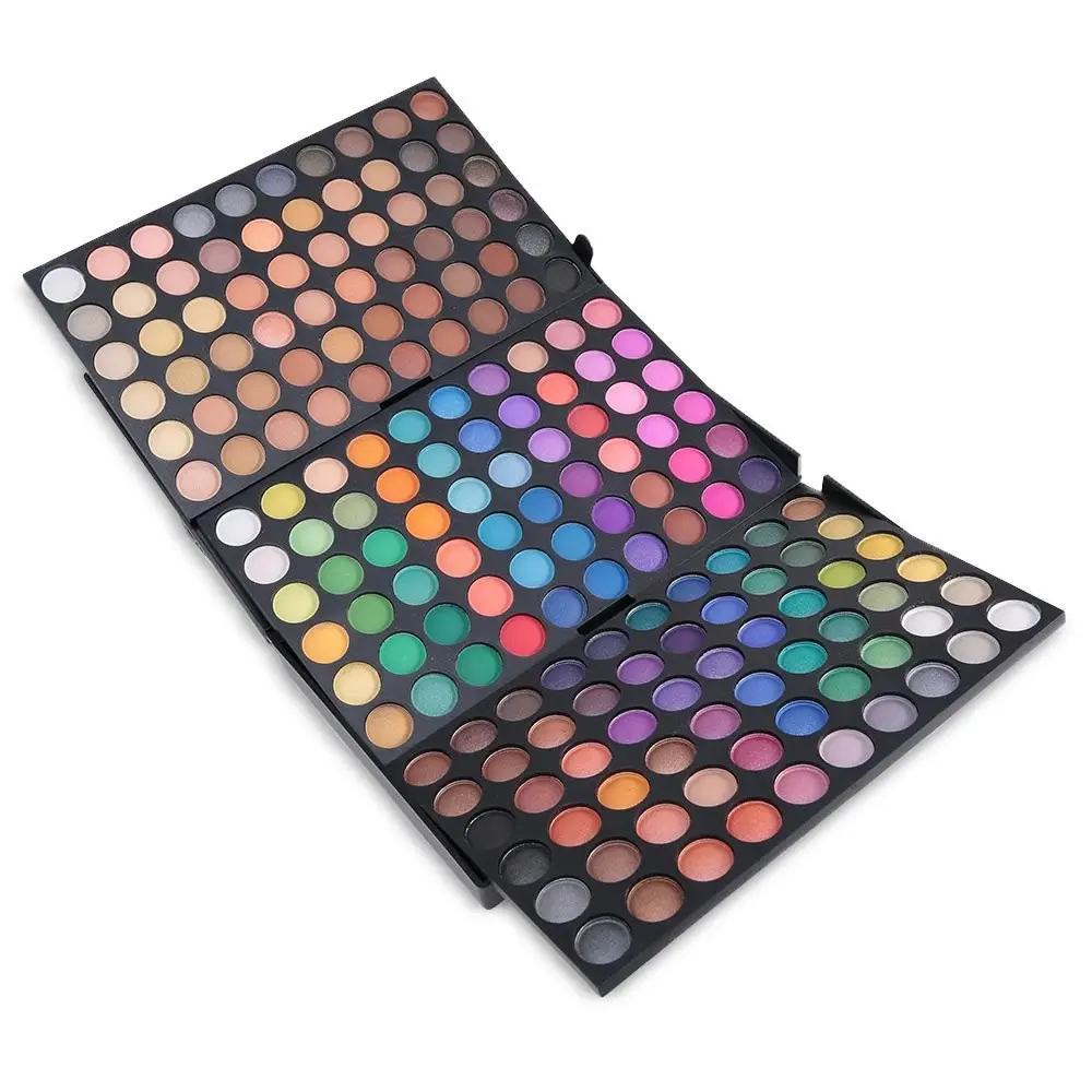 Palette de fard à paupières mat et multifonction, Pigment de couleurs OEM, vente en gros, 180