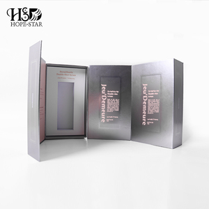 Wholesale Price Cosmetic Storage Box Organizer Slide Cardboard Skincare Gift Set Paper Packing Box With Foam Insert