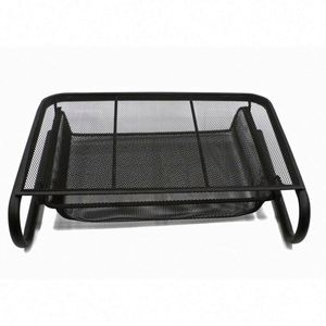 Best Hot Sale Cheapest Metal Monitor Stand Metal <b>Desk</b> Monitor Stand Riser with Organizer Drawer - Product Image 2