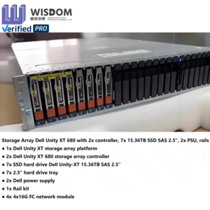 Nouveau stockage unifié hybride Dell EMC <span class=keywords><strong>Unity</strong></span> XT 680 d'origine/stockage XT 680F serveur de stockage double contrôleur 384 Go <span class=keywords><strong>Unity</strong></span> XT680 - Product Image 2