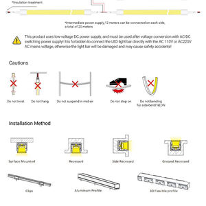 SMD2835 126leds/m 12*12mm Neon <b>LED</b> Strip <b>Light</b> Flexible Soft Lamp <b>Tube</b> IP67 Waterproof CRI90 120Degree Neon Flex for Signage DIY - Product Image 4