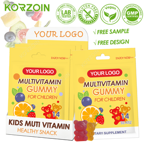 วิตามินรวมสำหรับเด็ก NSF OEM วิตามินกัมมี่สำหรับเด็ก ทารก และเด็กเล็ก เพื่อเสริมการรับประทานอาหารและน้ำหนัก สำหรับวิตามินและอาหารเสริมสำหรับเด็ก - Product Image 1
