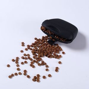 Portable Silicone <b>Dog</b> <b>Treat</b> Pouch for <b>Training</b>, Outdoor Pet Snack <b>Bag</b> with Large Capacity and Clip - Product Image 3