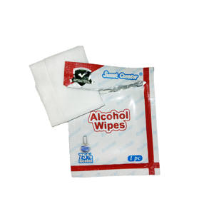 Pad disinfektan alkohol antibakteri logo kustom disinfektan pad alkohol - Product Image 4