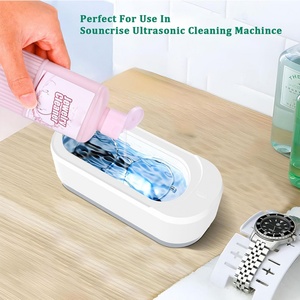 Household Ultrasonic Jewelry Cleaner Jewelry Cleaner Machine 46KHz Ultrasonic Cleaner for Rings, <b>Glasses</b>, Jewelry, Dentures, - Product Image 3