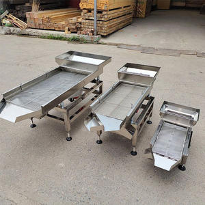 Machine de criblage vibrante linéaire de séparateur de Vibro industriel de rendement élevé pour la transformation des aliments pour le noyau de moteur de charbon de bois - Product Image 5