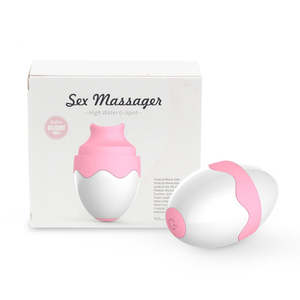 Sex Store AV Sex G-Punkt Mini Klitoris Ei Vibrator Nippel Falscher Penis Kaninchen Falscher Penis Vibrator Zunge Lecken Funktion - Product Image 3