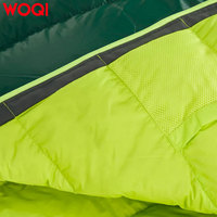Sac de couchage d'extérieur WOQI, style enveloppe avec capuche, pour le camping, vente en gros OEM