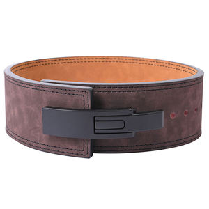 2026 Custom Logo Cowhide Gym <b>Belt</b> for Powerlifting Fitness Bodybuilding Weight Lifting Protector From Gym Equipment - Product Image 3