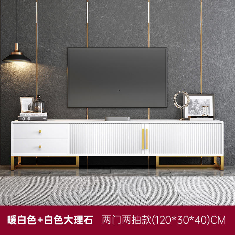 120ซม.สีขาว + ทองฟุต